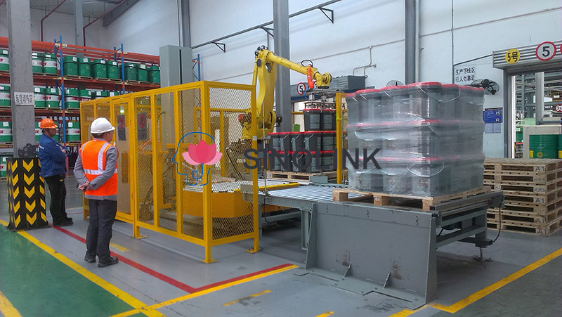 Machine d'emballage à plateau tournant entièrement automatique