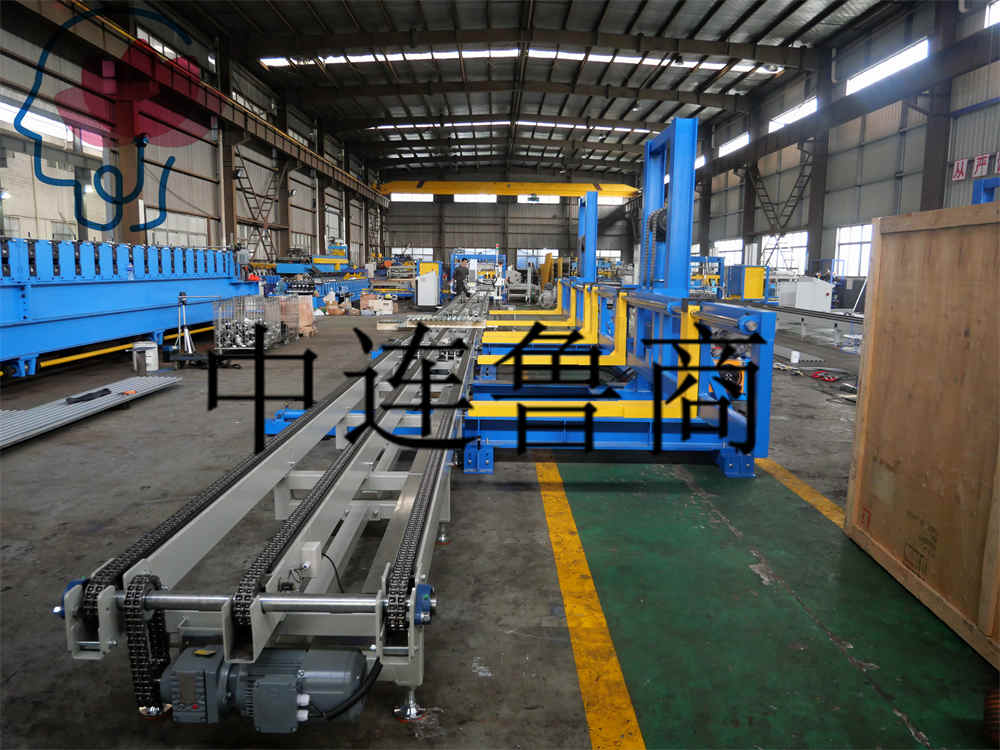 Ligne de conditionnement en ligne automatique du système de convoyeur à plaques profilées