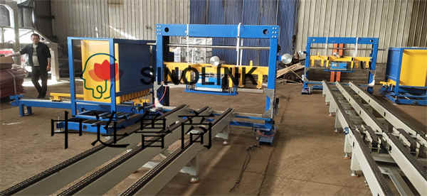 Type de clip automatique Tuile en acier de couleur (plaque profilée) Matériaux de construction Blocs en bois Système de cerclage