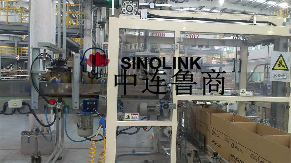 Machine d'emballage de cargaison de carton entièrement automatique entièrement automatique