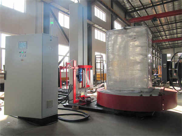 Machine d'emballage de film étirable à plateau tournant en ligne automatique T2000FZ-PL