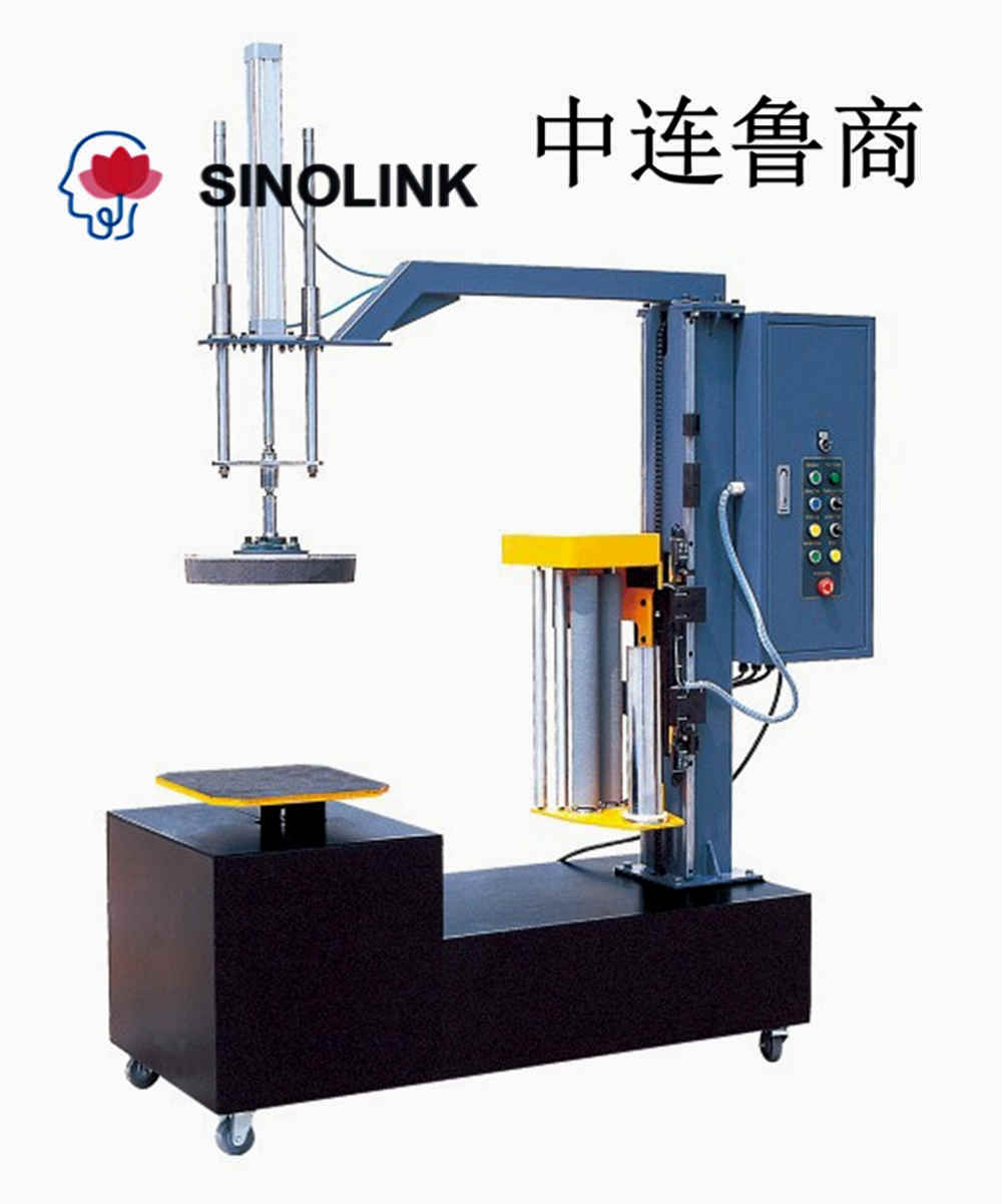 Machines à emballage d'étirement semi-automatique sans plateau
