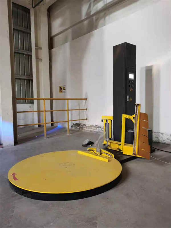 Machine d'emballage de palettes entièrement automatique