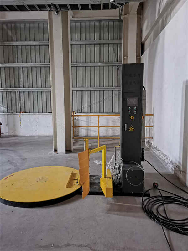 Machine d'emballage de palettes entièrement automatique