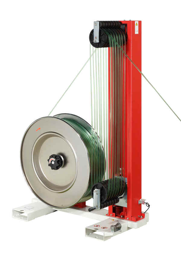 Cercleuse entièrement automatique horizontale pour palette