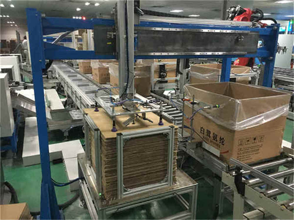 Toit automatique ajoutant un manipulateur de coordonnées rectangulaires