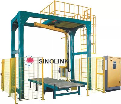 Enveloppe étirable à bras rotatif entièrement automatique