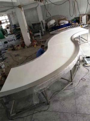 Le système de convoyeur à bande de la machine à tourner à bande