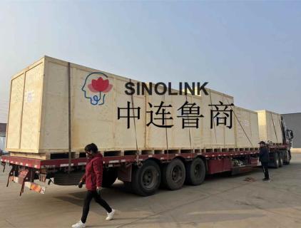 Livraison pour machine de conditionnement de film étirable et de film de couverture