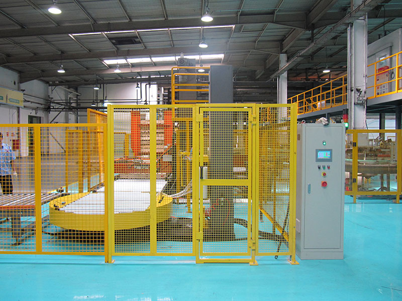 Machine d'emballage à plateau tournant entièrement automatique Full Automatic Turntable Wrapping Machine