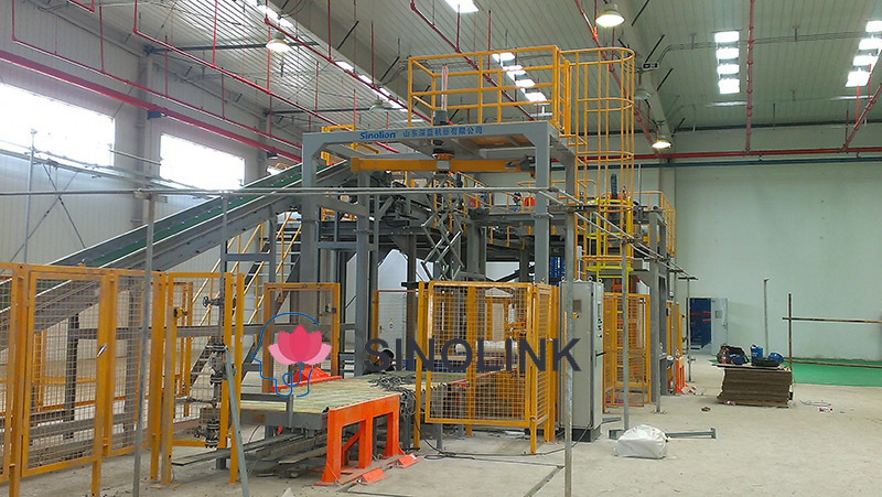 Enveloppe étirable à bras rotatif entièrement automatique Full Automatic Rotary Arm Stretch Wrapper