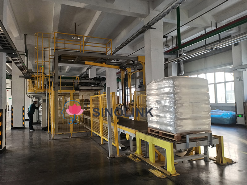 Enveloppe étirable à bras rotatif entièrement automatique Full Automatic Rotary Arm Stretch Wrapper