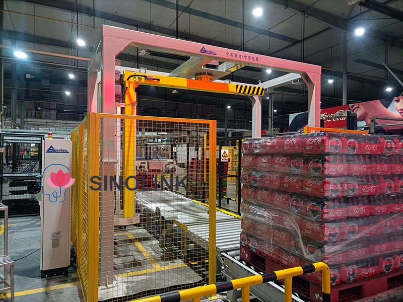 Enveloppe étirable à bras rotatif entièrement automatique Full Automatic Rotary Arm Stretch Wrapper