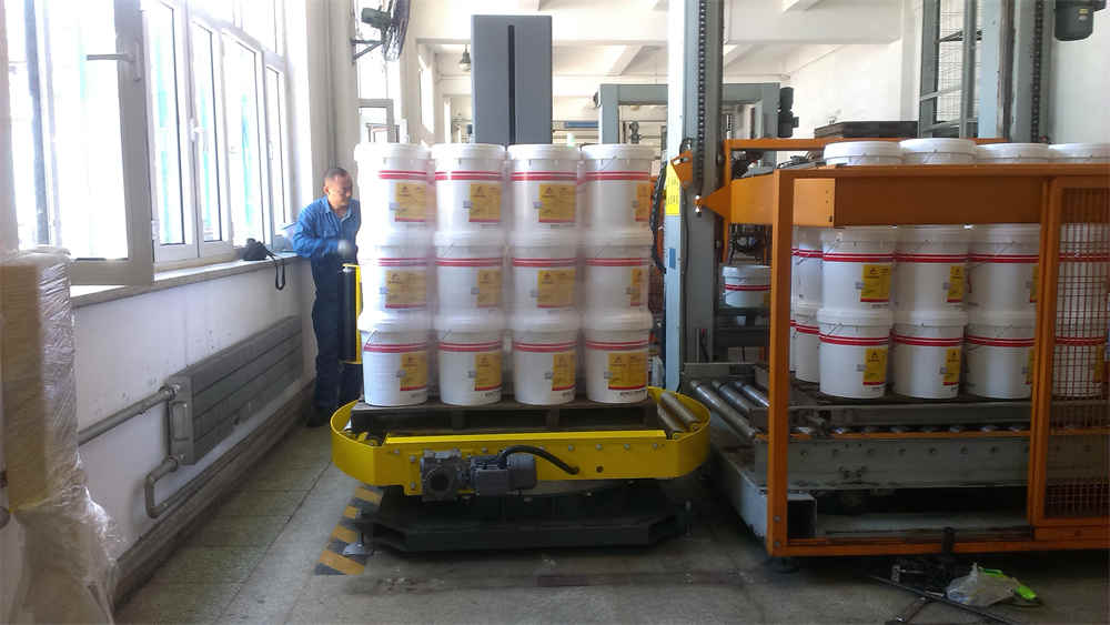 Auto Online Turntable Wrapper