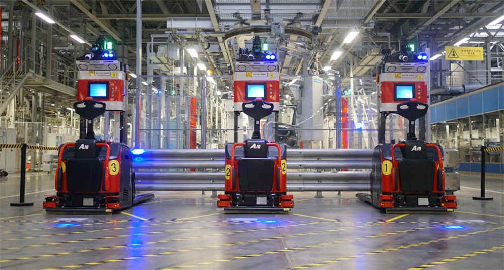 Chariot élévateur sans pilote AGV AGV Unmanned Forklift