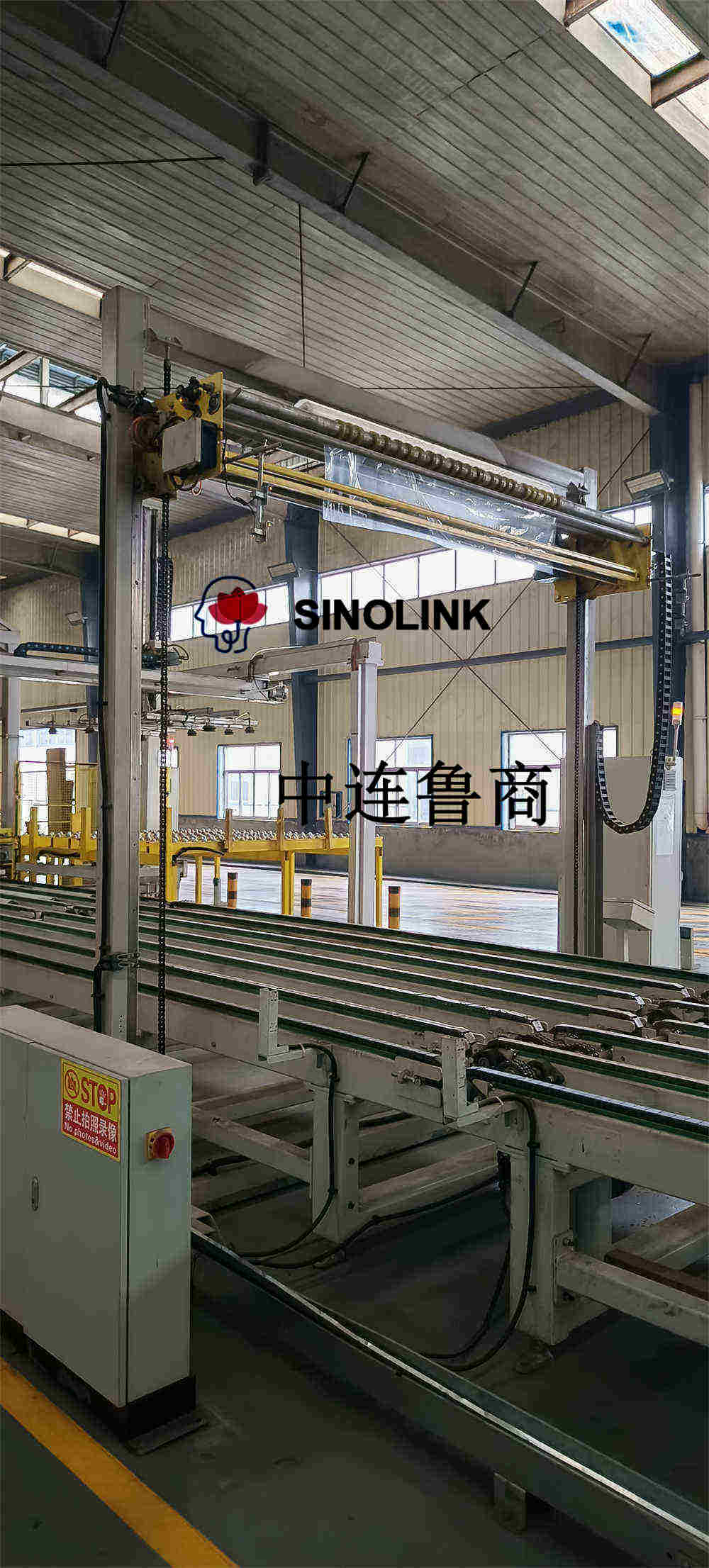 Machine de film de stratification de type traversant entièrement automatique Fully Automatic Through-type Laminating Film Machine