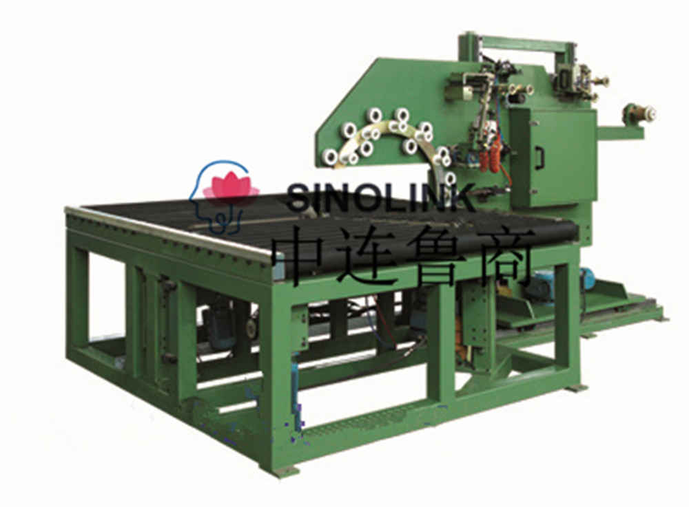 Machine d'emballage à enroulement horizontal en ligne In-line Horizontal Ring Winding Packaging Machine