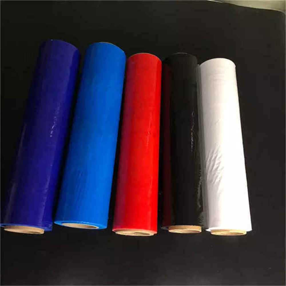 Ventes chaudes 20um/25um enveloppant le film étirable d'utilisation de main de PE Hot Sales 20um/25um Wrapping PE Hand Use Stretch Film