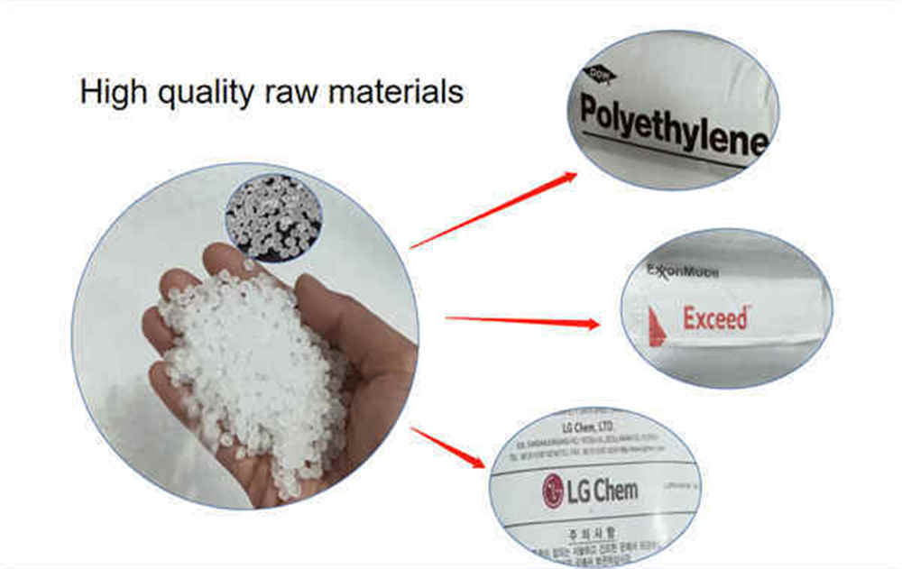 Ventes chaudes 20um/25um enveloppant le film étirable d'utilisation de main de PE Hot Sales 20um/25um Wrapping PE Hand Use Stretch Film