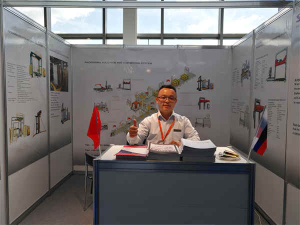 Machine à emballage de palettes semi-automatique Machine à emballage de palettes semi-automatique