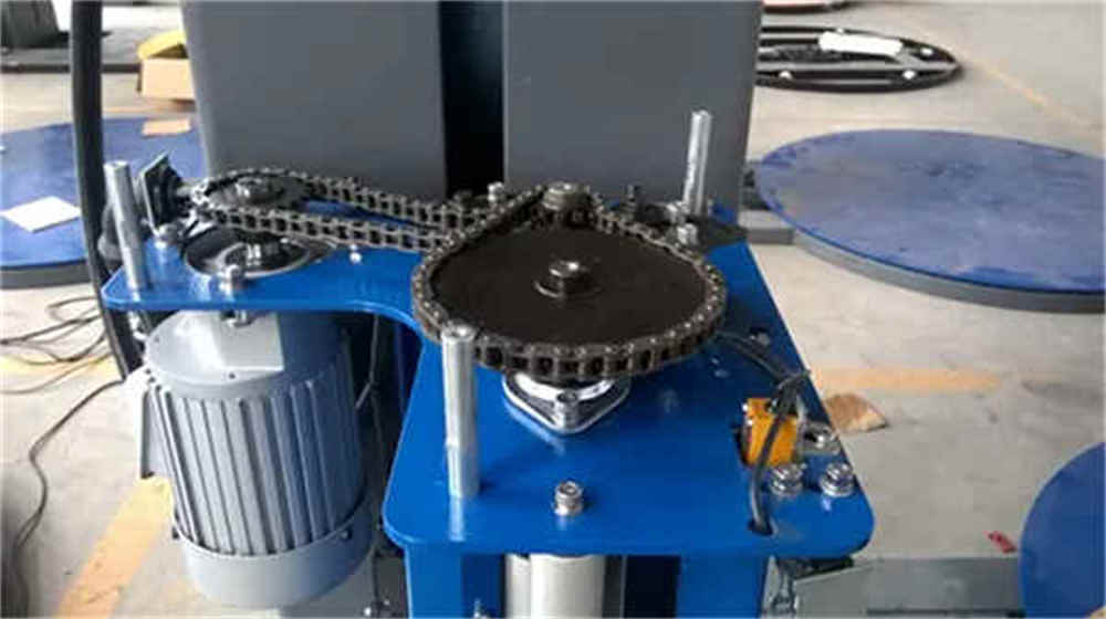 Machine à emballage de palettes semi-automatique Machine à emballage de palettes semi-automatique