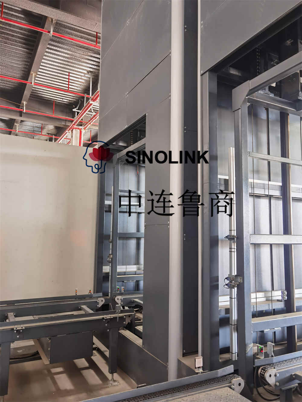 Convoyeur à levage vertical alternatif sans pilote entièrement automatique Fully Automatic Unmanned Reciprocating Vertical Lift Conveyor