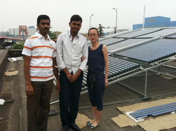 Clients From India ，Helping To Purchasing Solor Products
