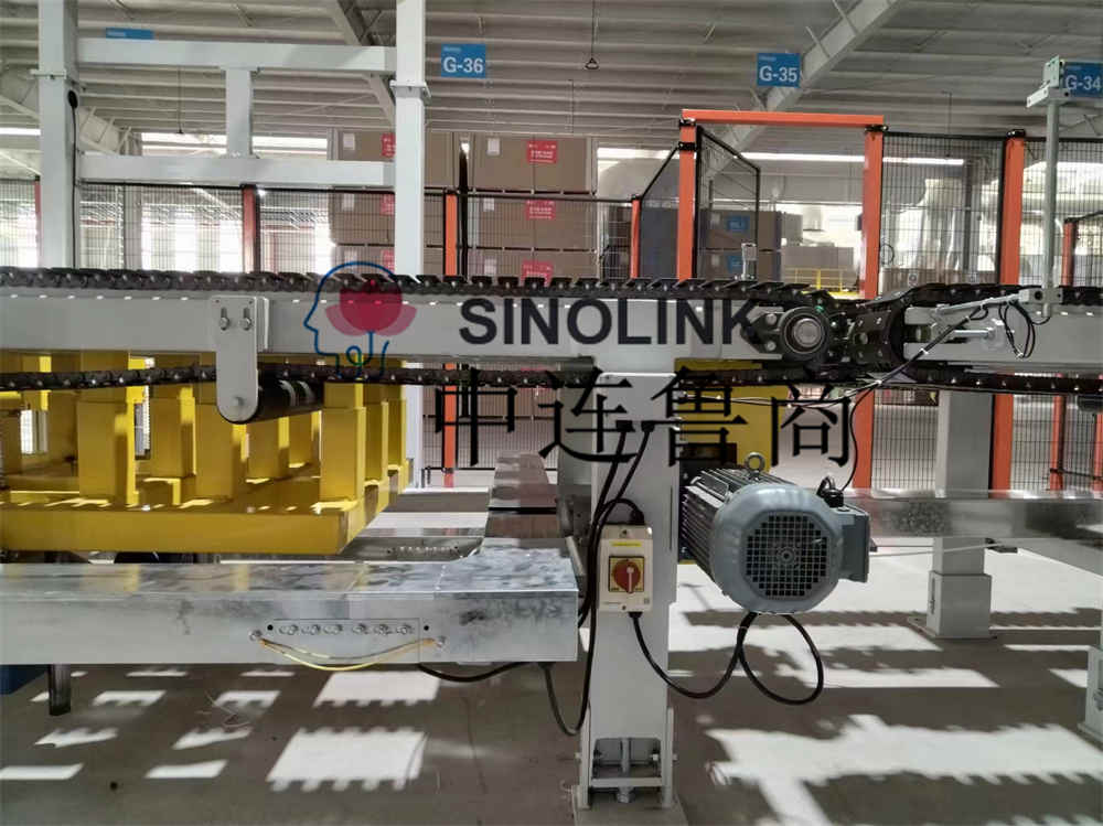 Panneaux de gypse (panneaux de construction, panneaux artificiels, etc.) Système d'emballage d'emballage entièrement automatique à six faces Panneaux de gypse (panneaux de construction, panneaux artificiels, etc.) Système d'emballage d'emballage entièrement automatique à six faces